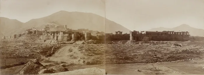 Framed Print : Bala Hissar and Palace, Kabul, Afghanistan, 1879. Creator: Unknown Framed Print : Bala Hissar and Palace, Kabul, Afghanistan, 1879. Creator: Unknown