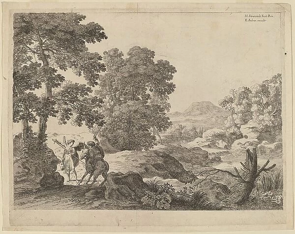 Balaam and the Ass. Creator: Herman van Swanevelt