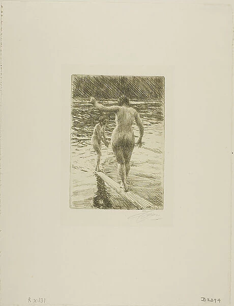 Balance, 1919. Creator: Anders Leonard Zorn
