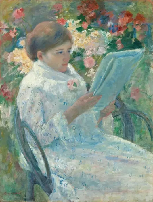 Framed Print : On a Balcony, 1878 / 79. Creator: Mary Cassatt Framed Print : On a Balcony, 1878 / 79. Creator: Mary Cassatt