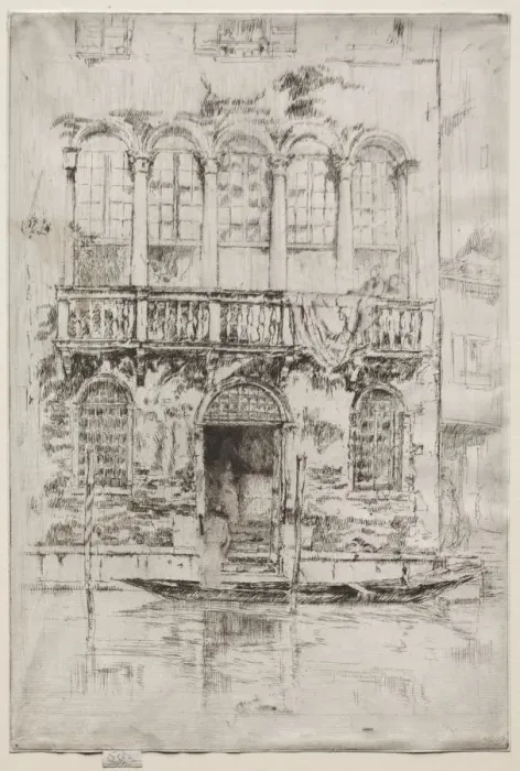 Framed Print : The Balcony, 1886. Creator: James McNeill Whistler (American, 1834-1903) Framed Print : The Balcony, 1886. Creator: James McNeill Whistler (American, 1834-1903)
