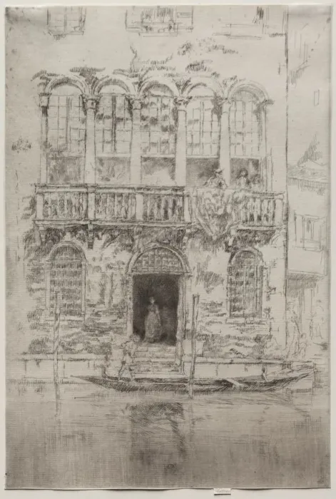 Framed Print : The Balcony, c. 1880. Creator: James McNeill Whistler (American, 1834-1903) Framed Print : The Balcony, c. 1880. Creator: James McNeill Whistler (American, 1834-1903)