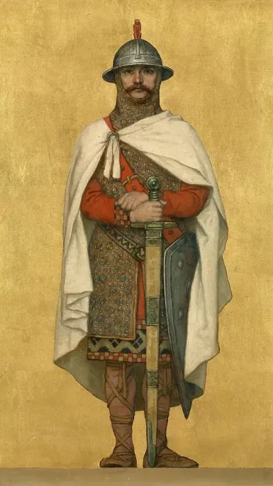 Framed Print : Baldwin I (1171-1205), Latin Emperor of Constantinople, 1889. Creator: Vriendt, Albrecht de (1843-1900) Framed Print : Baldwin I (1171-1205), Latin Emperor of Constantinople, 1889. Creator: Vriendt, Albrecht de (1843-1900)