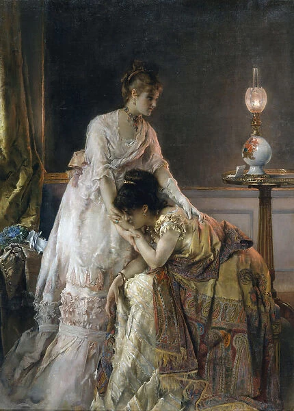 After the Ball, 1874. Creator: Alfred Stevens