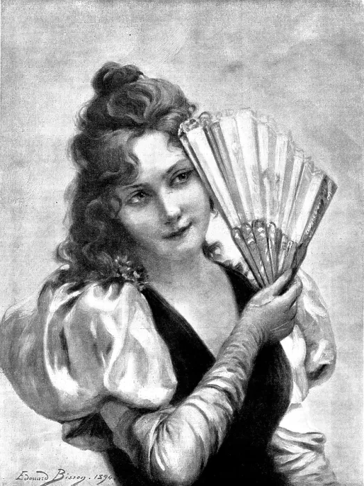 Framed Print : At The Ball, 1895. Creator: Berlin Photographic Co Framed Print : At The Ball, 1895. Creator: Berlin Photographic Co