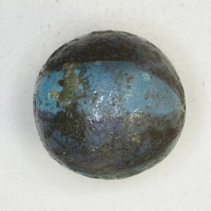 Framed Print : Ball Bead, Egypt, Middle Kingdom-New Kingdom (about 2055-1069 BCE). Creator: Unknown Framed Print : Ball Bead, Egypt, Middle Kingdom-New Kingdom (about 2055-1069 BCE). Creator: Unknown