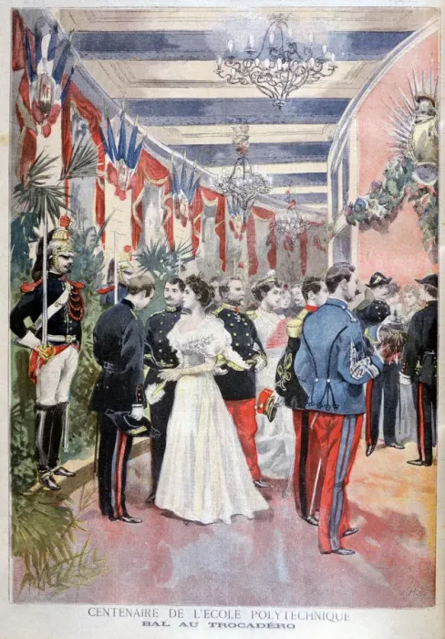 Framed Print : Ball celebrating a century of the polytechnic school, Trocadero, Paris, 1894 Framed Print : Ball celebrating a century of the polytechnic school, Trocadero, Paris, 1894