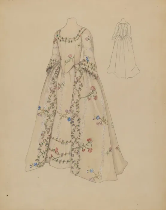 Framed Print : Ball Dress, c. 1936. Creator: Nancy Crimi Framed Print : Ball Dress, c. 1936. Creator: Nancy Crimi