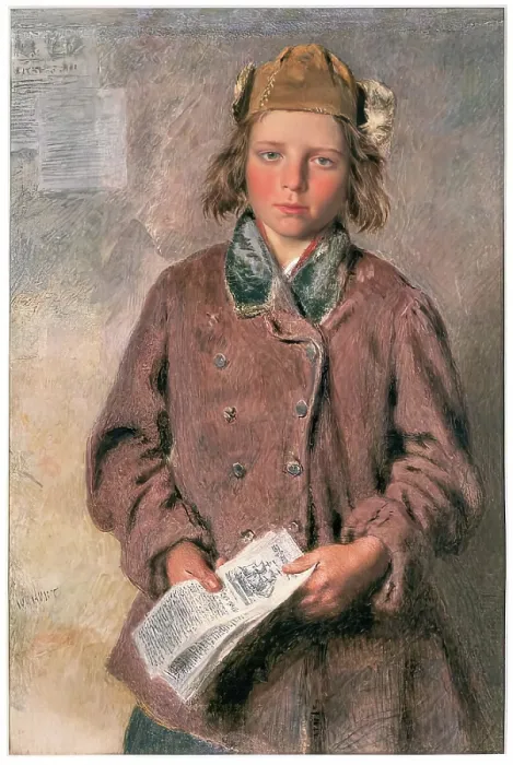 Framed Print : The Ballad Singer, 1841. Creator: William Henry Hunt