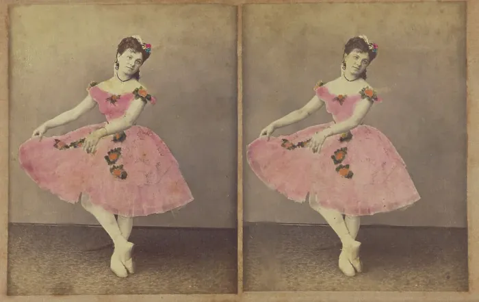 Framed Print : Ballerina, 1860. Creator: Unknown Framed Print : Ballerina, 1860. Creator: Unknown