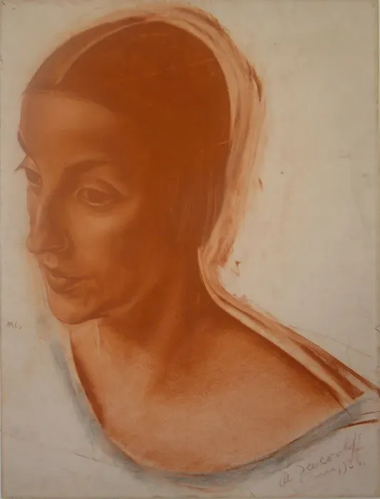 Framed Print : Ballerina Alexandra Balashova (1887-1979), 1923. Artist: Yakovlev, Alexander Yevgenyevich (1887-1938)