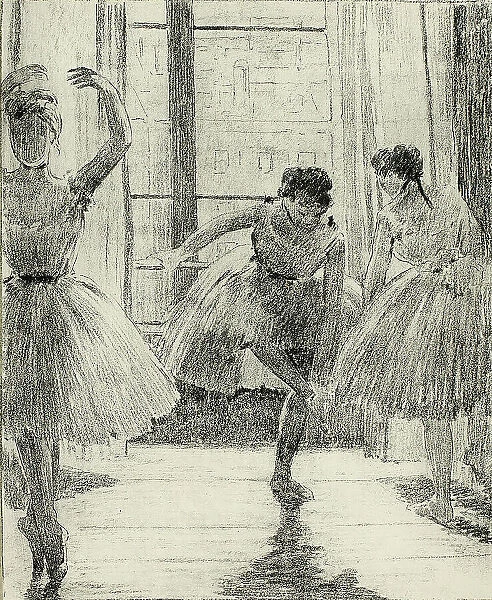 Before the Ballet Class, 1889–90. Creator: Georges William Thornley