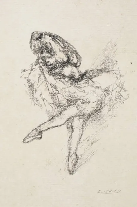 Framed Print : Ballet Dancer, c1900-1925. Creator: Ernest Haskell Framed Print : Ballet Dancer, c1900-1925. Creator: Ernest Haskell
