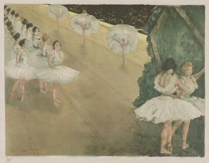 Framed Print : Ballet Dancers. Creator: Alexandre Lunois (French, 1863-1916) Framed Print : Ballet Dancers. Creator: Alexandre Lunois (French, 1863-1916)