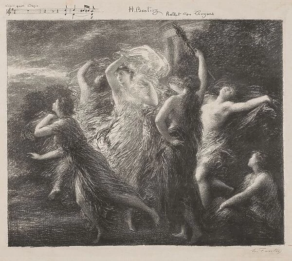 Ballet du Troyons, 1893. Creator: Henri Fantin-Latour (French, 1836-1904)