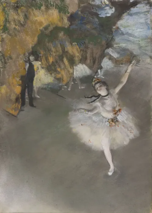 Framed Print : Ballet (L Etoile)