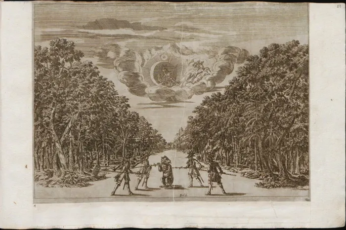 Framed Print : Ballet of the Meeting and Influence of the Seven Planets, performed in Dresden, 1678, 1678 Framed Print : Ballet of the Meeting and Influence of the Seven Planets, performed in Dresden, 1678, 1678