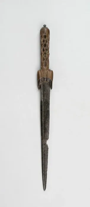 Framed Print : Ballock Dagger, Northern Europe, late 15th century. Creator: Unknown Framed Print : Ballock Dagger, Northern Europe, late 15th century. Creator: Unknown