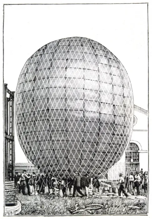 Framed Print : Balloon, 1888 Framed Print : Balloon, 1888