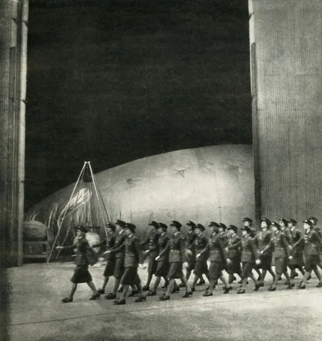 Framed Print : At A Balloon Centre, c1943. Creator: Cecil Beaton Framed Print : At A Balloon Centre, c1943. Creator: Cecil Beaton