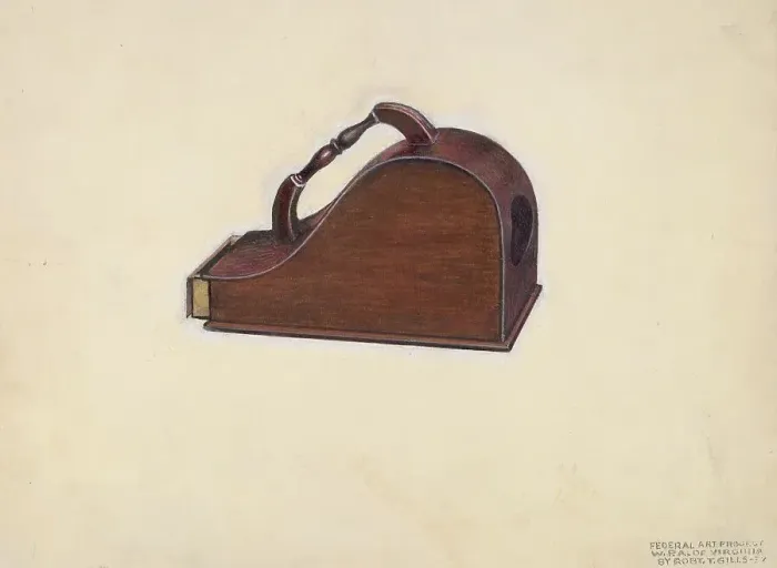 Framed Print : Ballot Box, 1935 / 1942. Creator: Robert T. Gills Framed Print : Ballot Box, 1935 / 1942. Creator: Robert T. Gills
