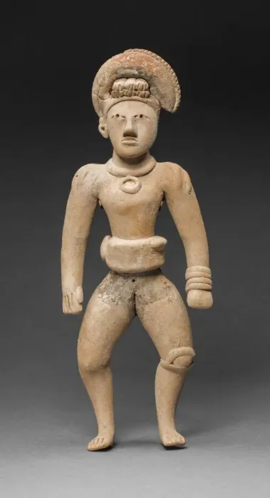 Framed Print : Ballplayer Figurine, A. D. 800 / 1400. Creator: Unknown Framed Print : Ballplayer Figurine, A. D. 800 / 1400. Creator: Unknown