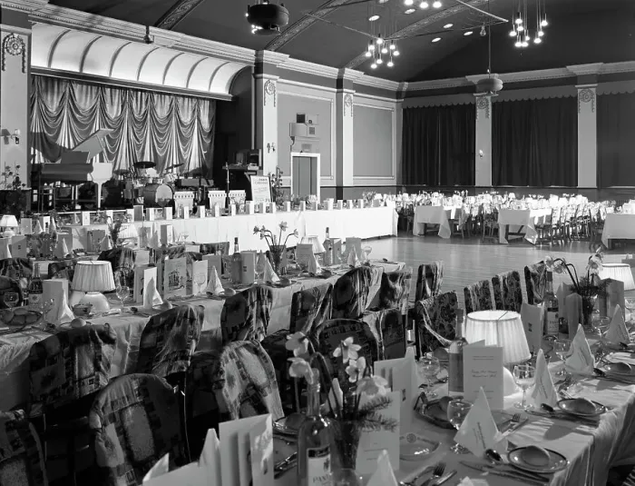 Framed Print : Ballroom, Mexborough, South Yorkshire, 1968. Artist: Michael Walters Framed Print : Ballroom, Mexborough, South Yorkshire, 1968. Artist: Michael Walters