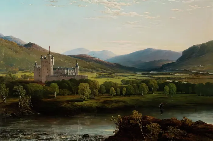 Framed Print : Balmoral Castle, 1850-1874. Creator: James Cassie Framed Print : Balmoral Castle, 1850-1874. Creator: James Cassie