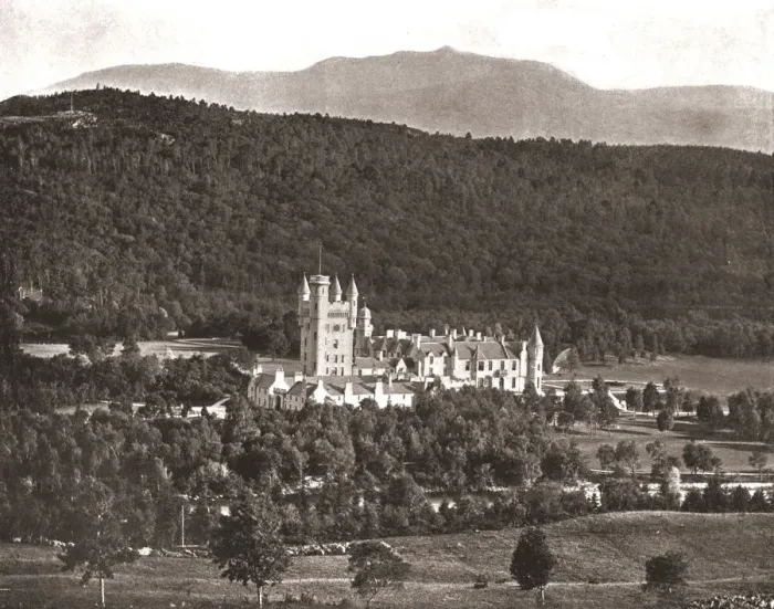 Framed Print : Balmoral Castle, Aberdeenshire, Scotland, 1894. Creator: Unknown Framed Print : Balmoral Castle, Aberdeenshire, Scotland, 1894. Creator: Unknown