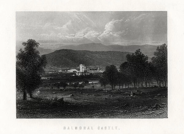 Balmoral Castle, Scotland, 1883