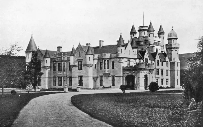 Framed Print : Balmoral Castle, Scotland, c1920. Artist: Valentine & Sons Framed Print : Balmoral Castle, Scotland, c1920. Artist: Valentine & Sons