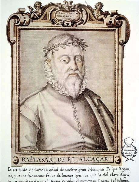 Baltasar de Alcazar (1530-1606). Spanish poet