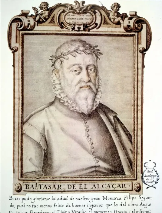 Framed Print : Baltasar de Alcazar (1530-1606). Spanish poet Framed Print : Baltasar de Alcazar (1530-1606). Spanish poet