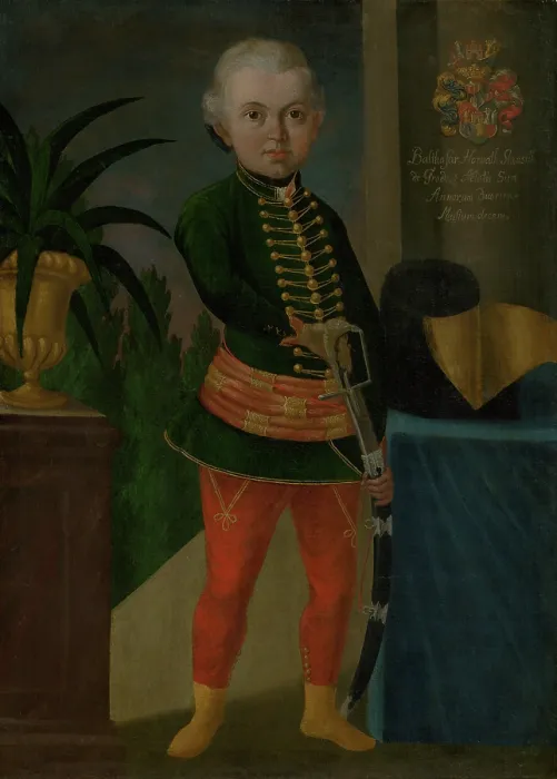 Framed Print : Baltazar Horvath-Stancic aged two years and ten months, c1750. Creator: Jan Gottlieb Kramer Framed Print : Baltazar Horvath-Stancic aged two years and ten months, c1750. Creator: Jan Gottlieb Kramer