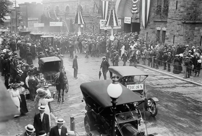 Framed Print : Baltimore Convention, 1912. Creator: Bain News Service Framed Print : Baltimore Convention, 1912. Creator: Bain News Service
