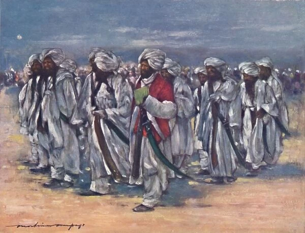 Baluch Chiefs on Durbar Day, 1903. Artist: Mortimer L Menpes