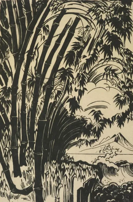 Framed Print : Bamboe (bamboo), 1920-1930. Creator: Johannes ten Klooster Framed Print : Bamboe (bamboo), 1920-1930. Creator: Johannes ten Klooster