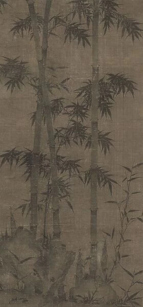 Bamboo in Four Seasons: Autumn, 1279-1368. Creator: Unknown