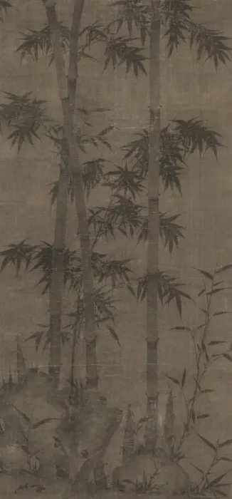 Framed Print : Bamboo in Four Seasons: Autumn, 1279-1368. Creator: Unknown Framed Print : Bamboo in Four Seasons: Autumn, 1279-1368. Creator: Unknown