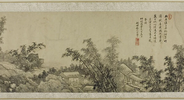 The Bamboo Slope, Qing dynasty (1644-1912), 1710. Creator: Wang Hui
