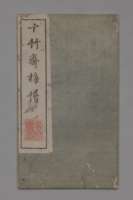 Framed Print : Ten Bamboo Studio Painting and Calligraphy Handbook (Shizhuzhai shuhua pu): Plum Blossoms Framed Print : Ten Bamboo Studio Painting and Calligraphy Handbook (Shizhuzhai shuhua pu): Plum Blossoms