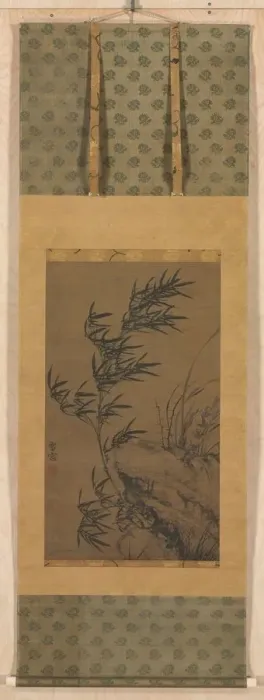 Framed Print : Bamboo in the Wind, 1300s. Creator: Puming (Xue Zhuang) (Chinese, active before 1274-after 1329) Framed Print : Bamboo in the Wind, 1300s. Creator: Puming (Xue Zhuang) (Chinese, active before 1274-after 1329)