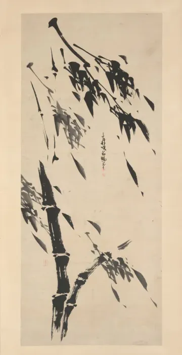 Framed Print : Bamboo in the Wind. Creator: Taiho Shoko Framed Print : Bamboo in the Wind. Creator: Taiho Shoko