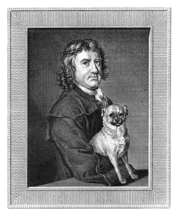 Framed Print : Bampfylde Moore Carew, 18th century English rogue, vagabond and impostor. Artist: Baker