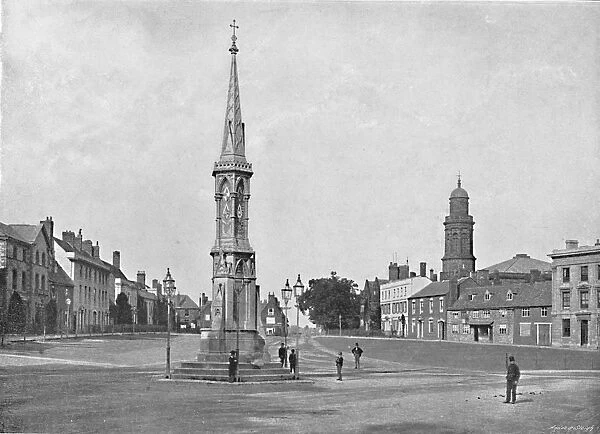 Banbury Cross, c1896. Artist: Edwin A Walford