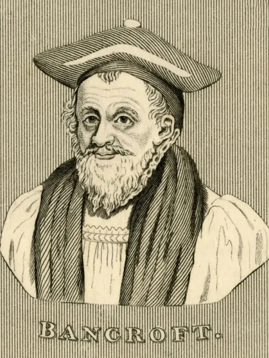 Framed Print : Bancroft, (1544-1610), 1830. Creator: Unknown Framed Print : Bancroft, (1544-1610), 1830. Creator: Unknown