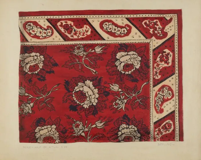 Framed Print : Bandanna, 1937. Creator: Edith Miller Framed Print : Bandanna, 1937. Creator: Edith Miller