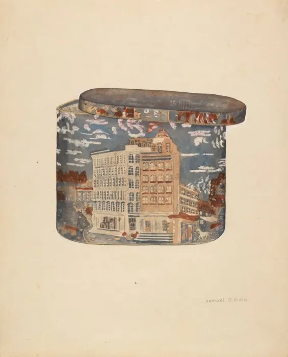 Framed Print : Bandbox, 1935 / 1942. Creator: Samuel O. Klein Framed Print : Bandbox, 1935 / 1942. Creator: Samuel O. Klein