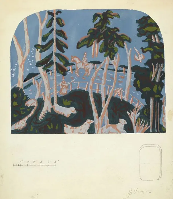 Framed Print : Bandbox, c. 1937. Creator: Alfonso Umana Framed Print : Bandbox, c. 1937. Creator: Alfonso Umana