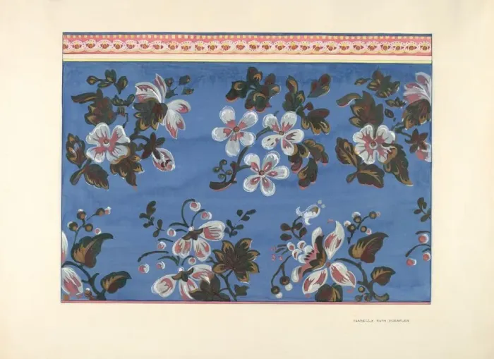 Framed Print : Bandbox Design, c. 1937. Creator: Isabella Ruth Doerfler Framed Print : Bandbox Design, c. 1937. Creator: Isabella Ruth Doerfler